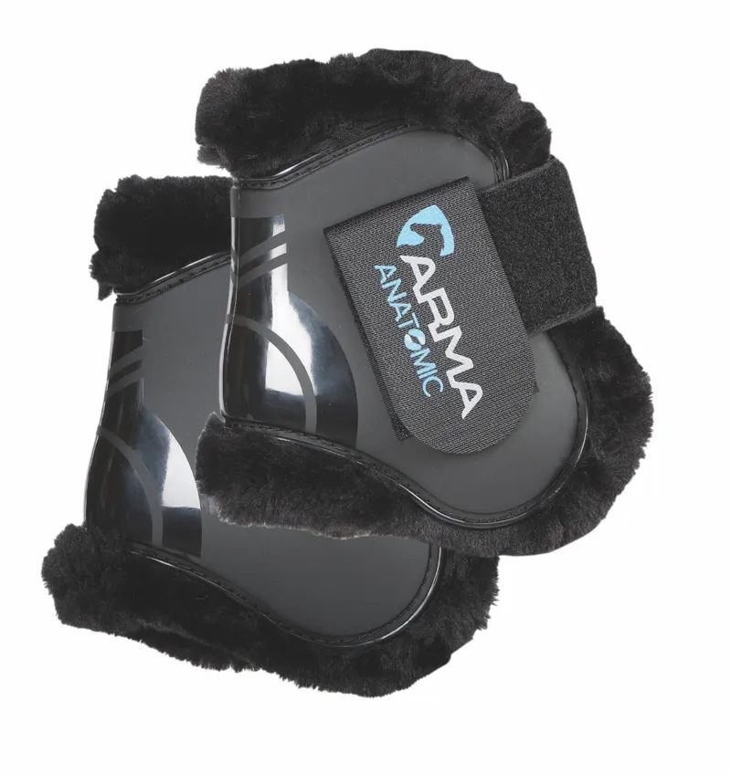 ARMA SupaFleece Fetlock Boots in Black